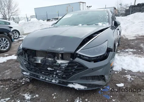 2021 Hyundai Sonata Limited z USA, uszkodzony, nr VIN 5NPEH4J22MH076141